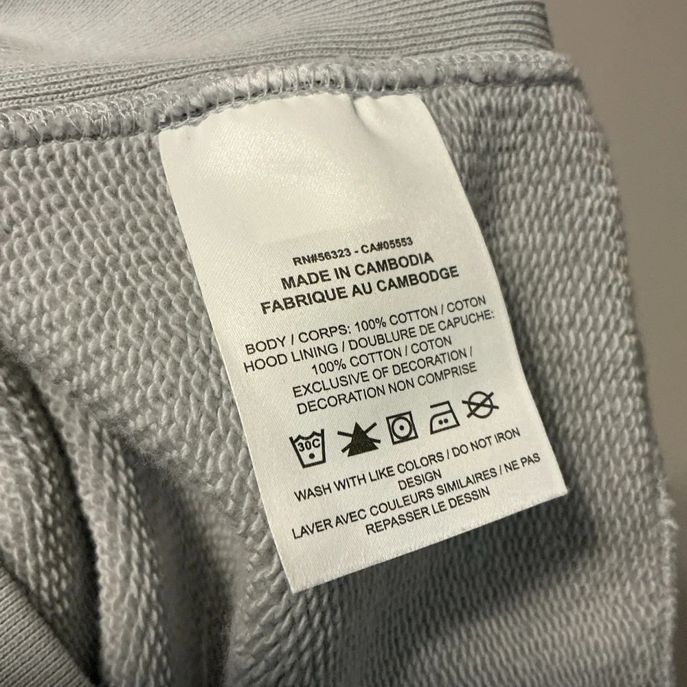 Jordan X Union Gray Hoodie